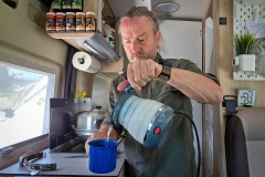 ... und darauf einen Kaffee