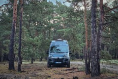 Stellplatz am Rande der Bugker Sahara