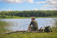 Badestelle am Großen Pinnowsee